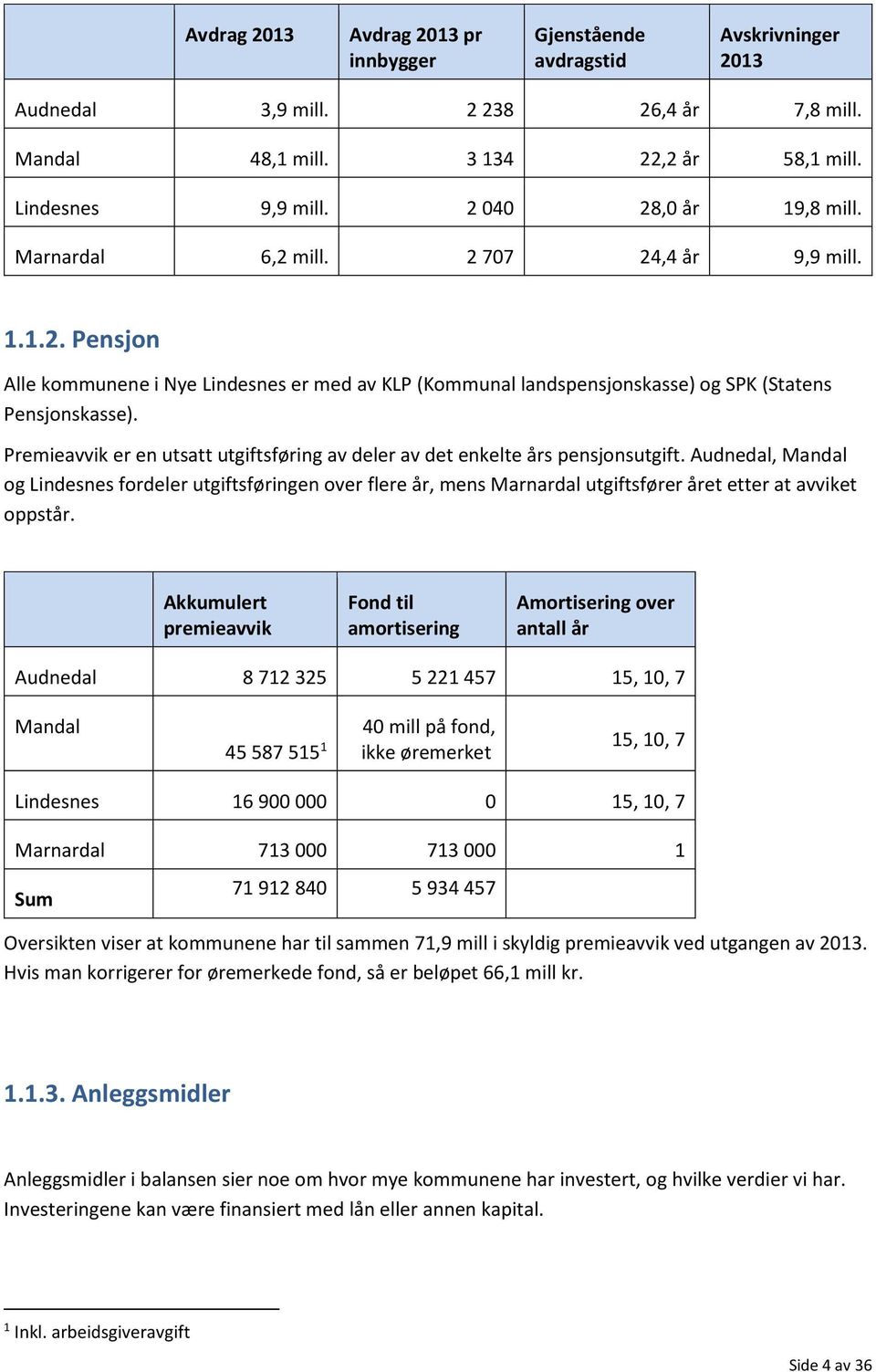 Premieavvik er en utsatt utgiftsføring av deler av det enkelte års pensjonsutgift.