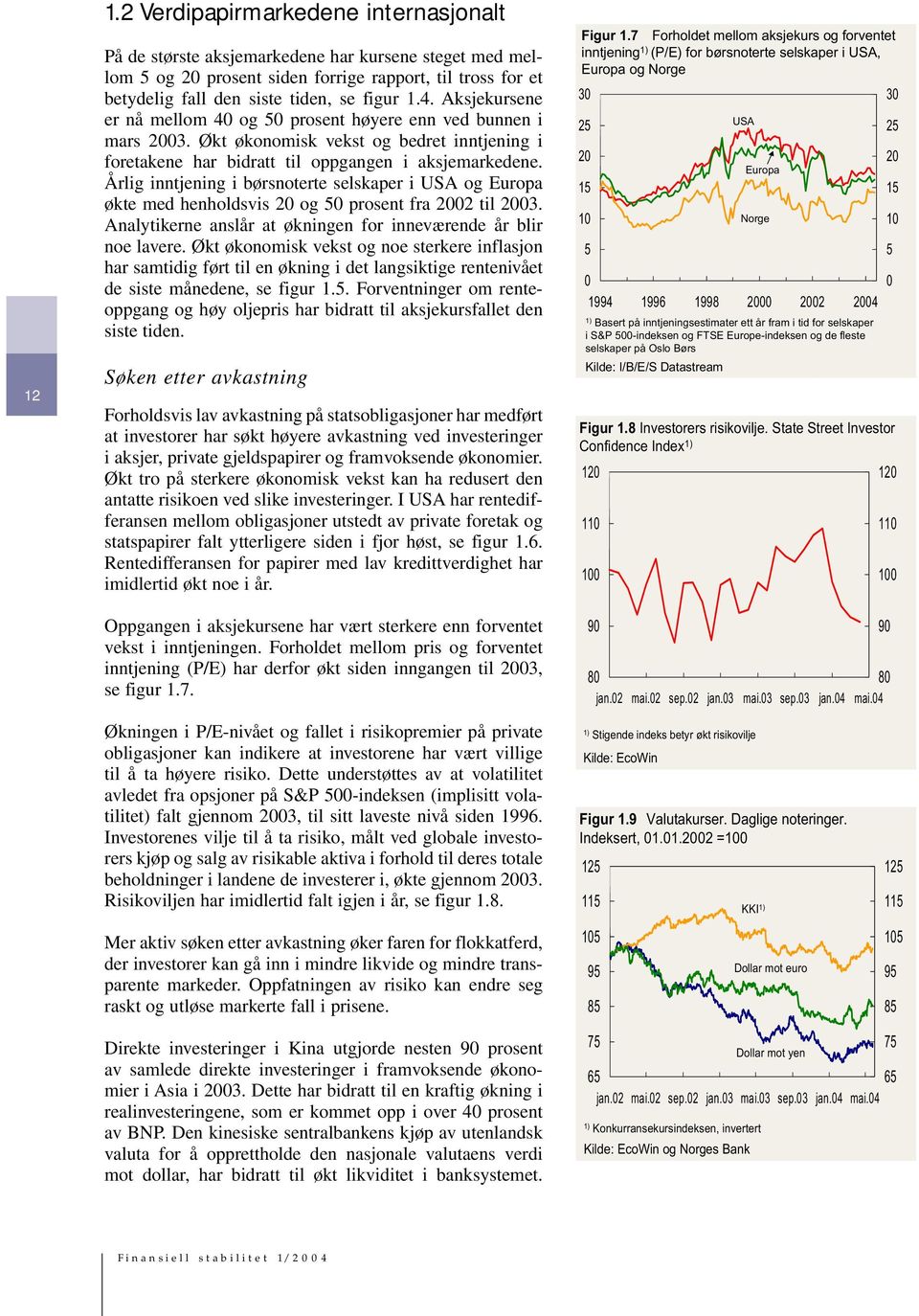 Årlig inntjening i børsnoterte selskaper i USA og Europa økte med henholdsvis og prosent fra til 3. Analytikerne anslår at økningen for inneværende år blir noe lavere.