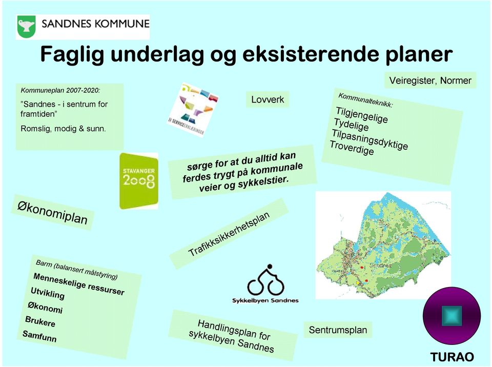 Lovverk Veiregister, Normer Tilpasningsdyktige Troverdige sørge for at du alltid kan ferdes trygt på kommunale