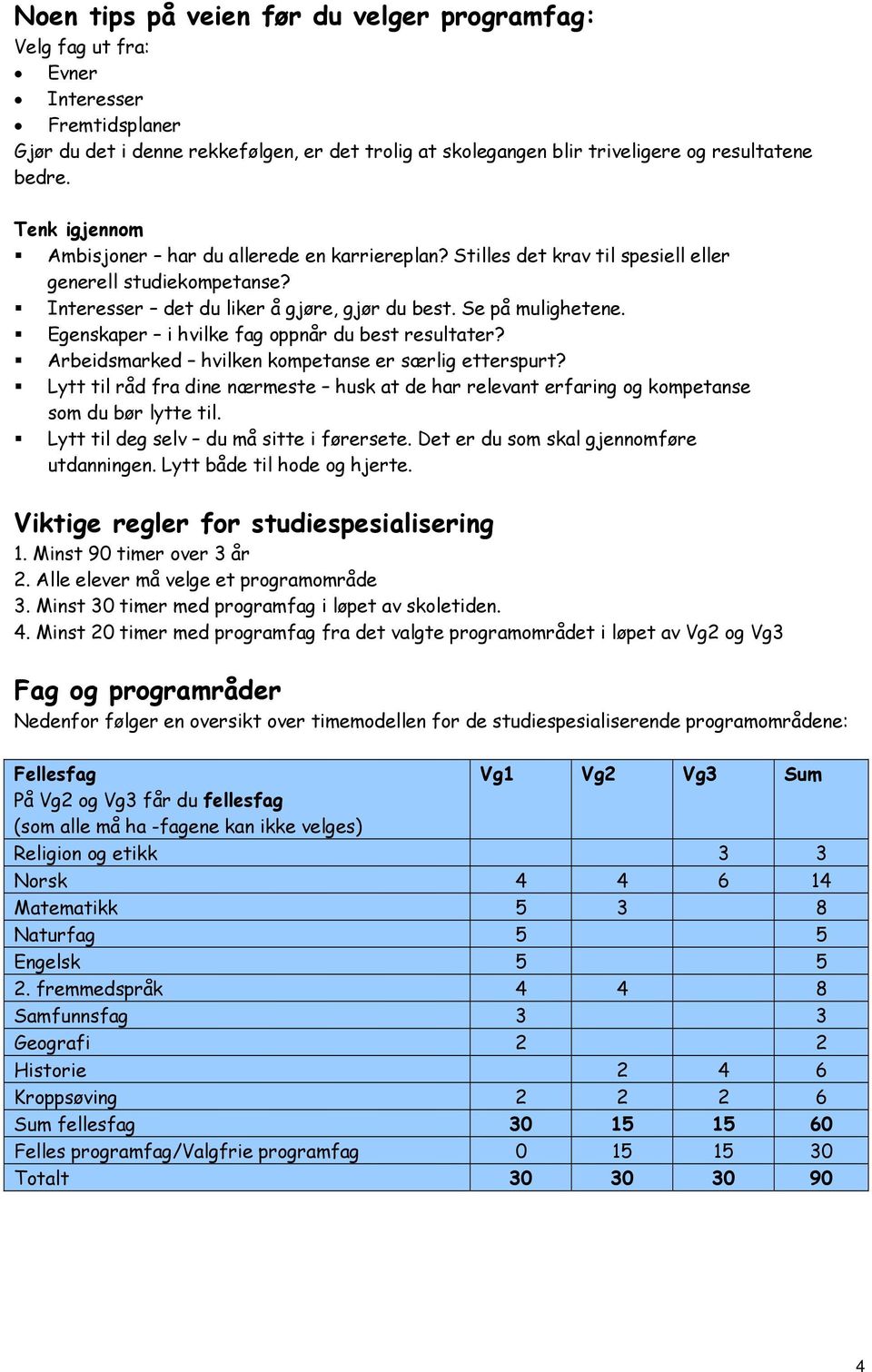 Egenskaper i hvilke fag oppnår du best resultater? Arbeidsmarked hvilken kompetanse er særlig etterspurt?