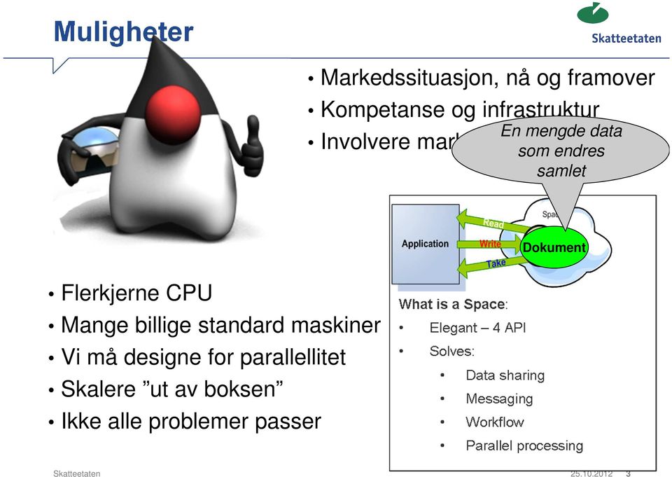 CPU Mange billige standard maskiner Vi må designe for parallellitet