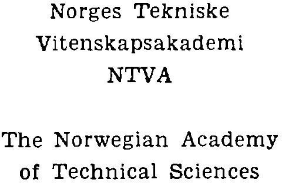 NTVA The Norwegian