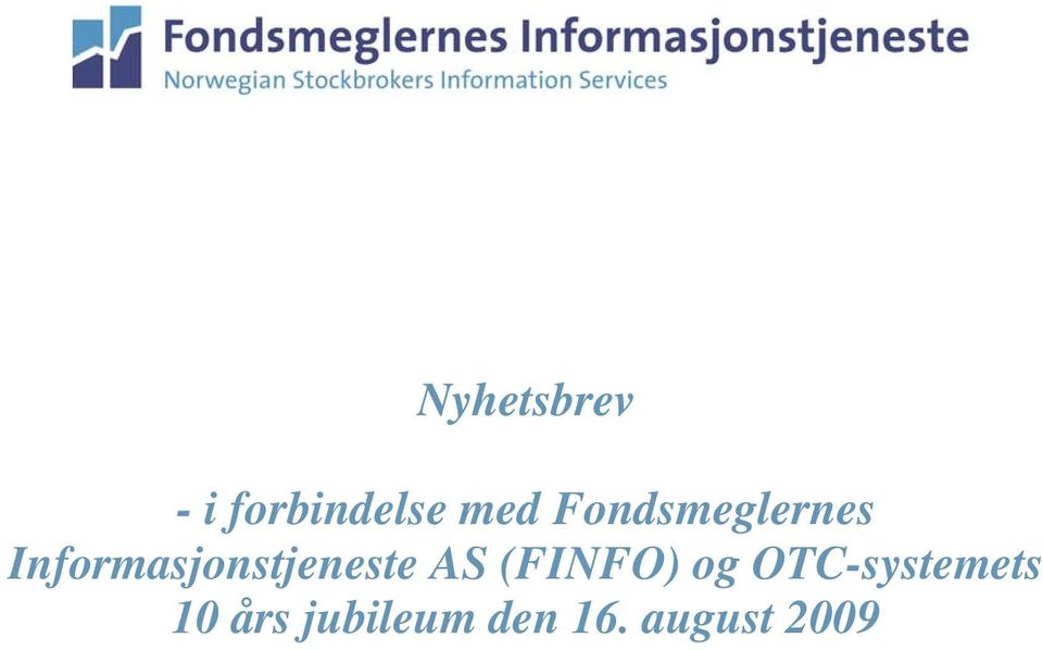 Informasjonstjeneste AS (FINFO)