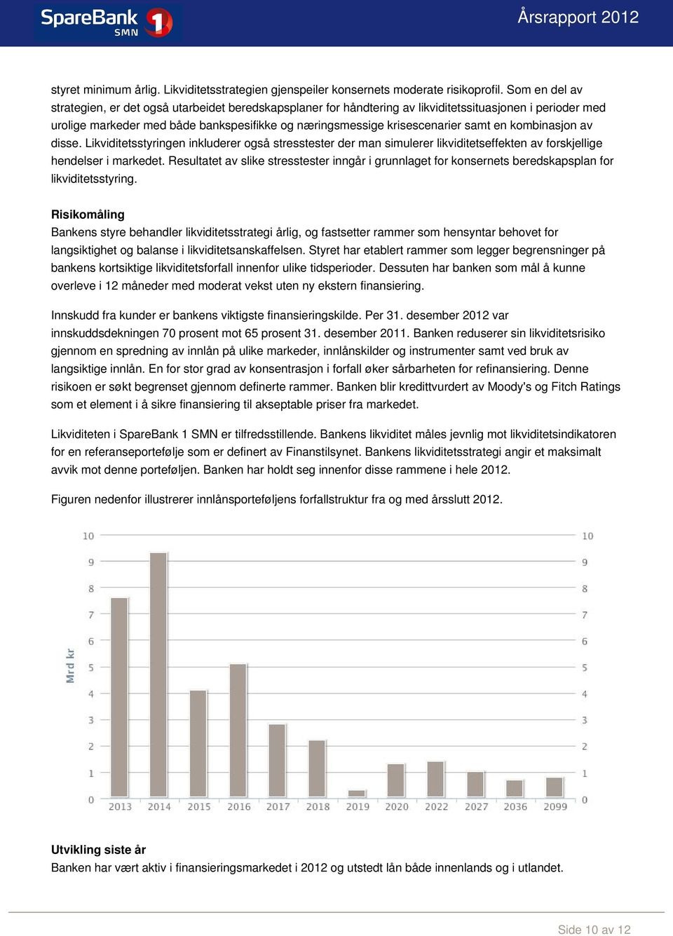 samt en kombinasjon av disse. Likviditetsstyringen inkluderer også stresstester der man simulerer likviditetseffekten av forskjellige hendelser i markedet.