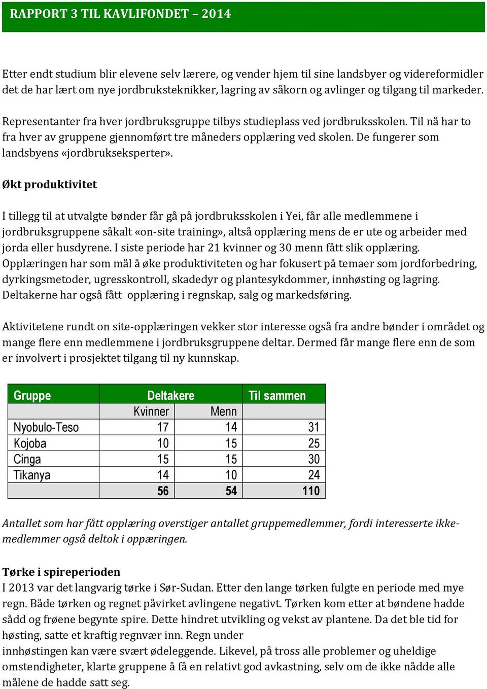 De fungerer som landsbyens «jordbrukseksperter».