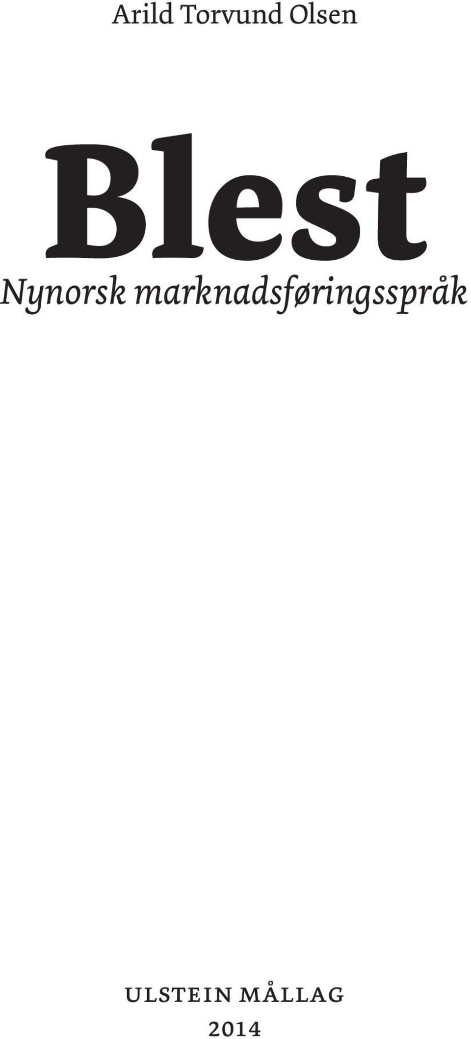 Nynorsk