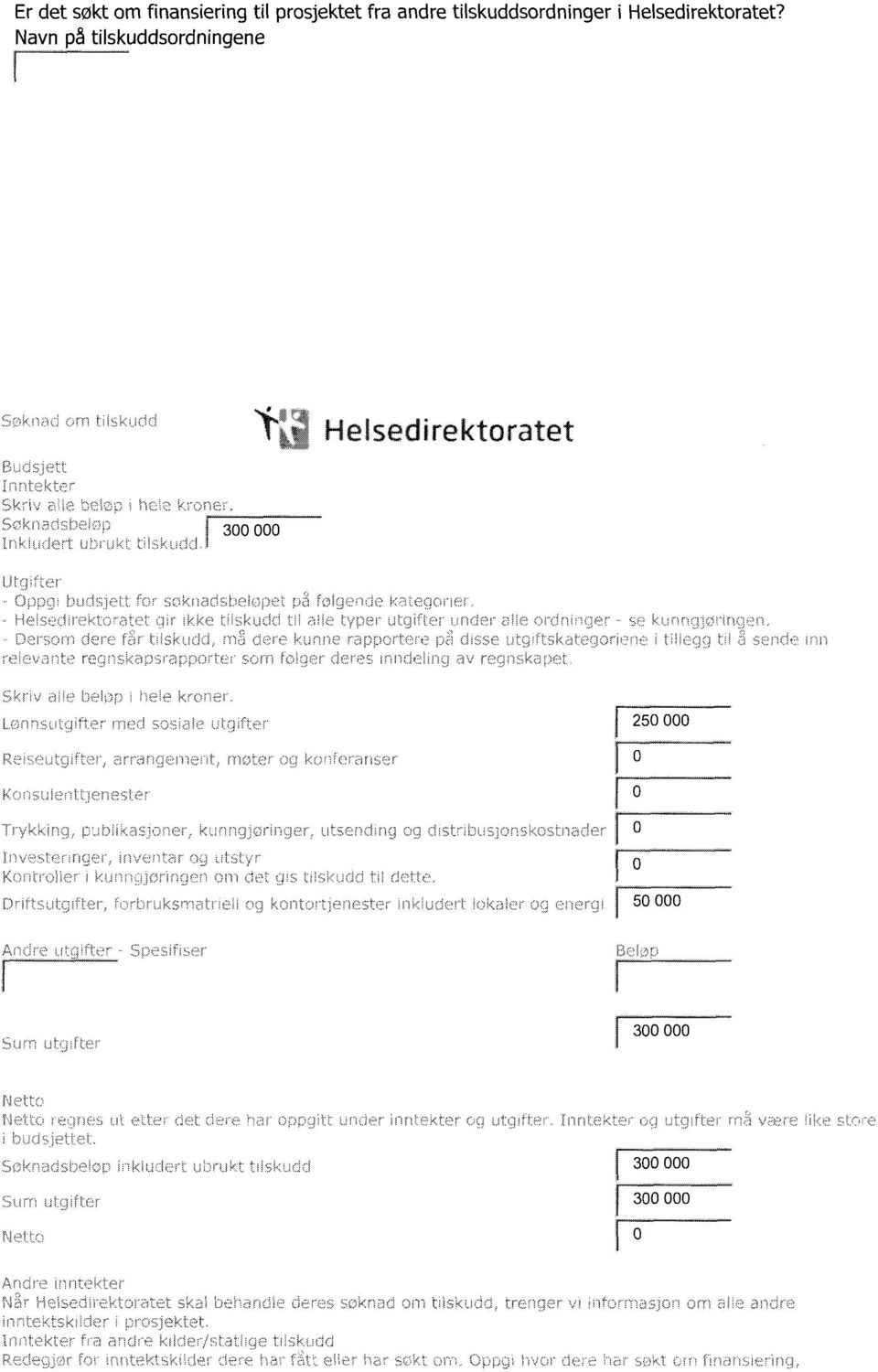 tilskuddsordninger i