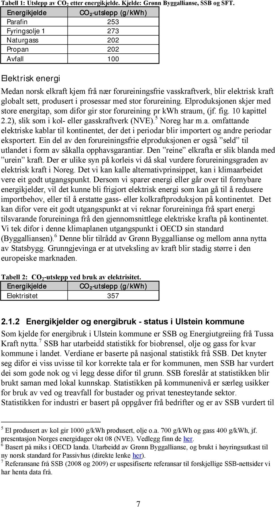 kraft globalt sett, produsert i prosessar med stor forureining. Elproduksjonen skjer med store energitap, som difor gir stor forureining pr kwh straum, (jf. fig. 10 kapittel 2.