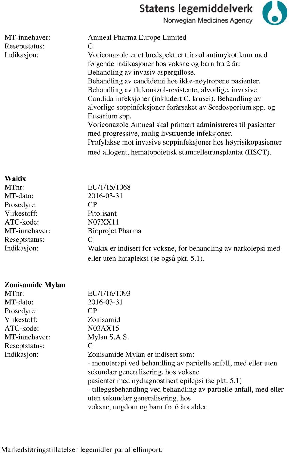 Behandling av alvorlige soppinfeksjoner forårsaket av Scedosporium spp. og Fusarium spp. Voriconazole Amneal skal primært administreres til pasienter med progressive, mulig livstruende infeksjoner.