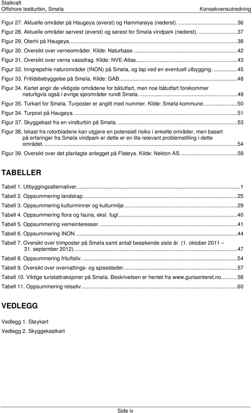 Inngrepsfrie naturområder (INON) på Smøla, og tap ved en eventuell utbygging.... 45 Figur 33. Fritidsbebyggelse på Smøla. Kilde: GAB.... 48 Figur 34.