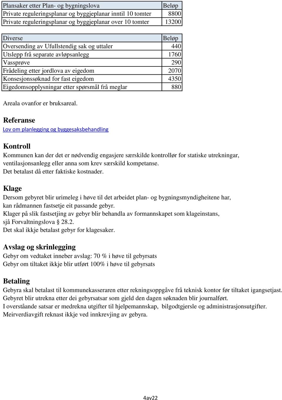 spørsmål frå meglar 880 Areala ovanfor er bruksareal.