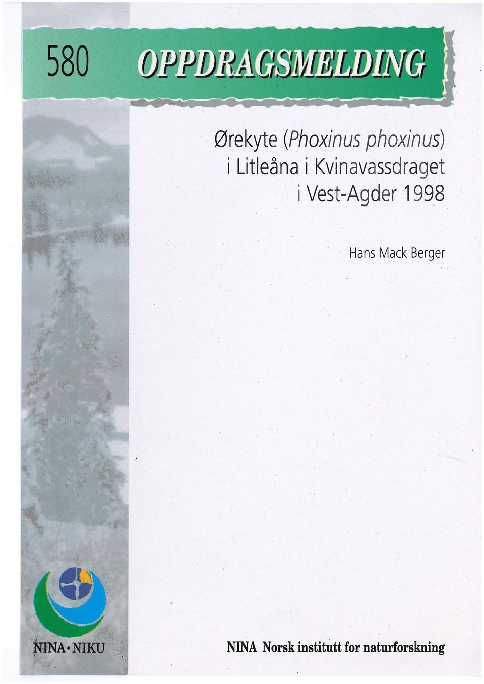 Vest-Agder 1998 Hans Mack Berger