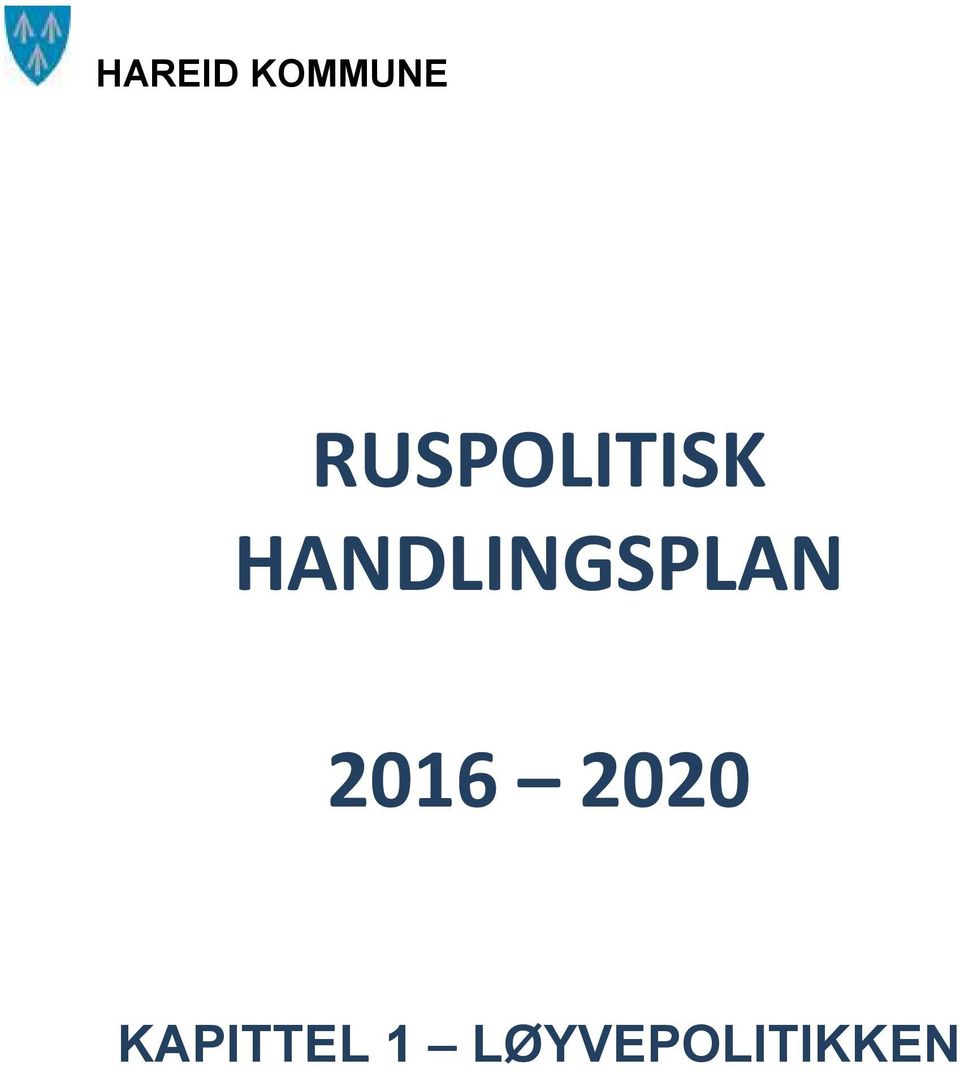 HANDLINGSPLAN 2016