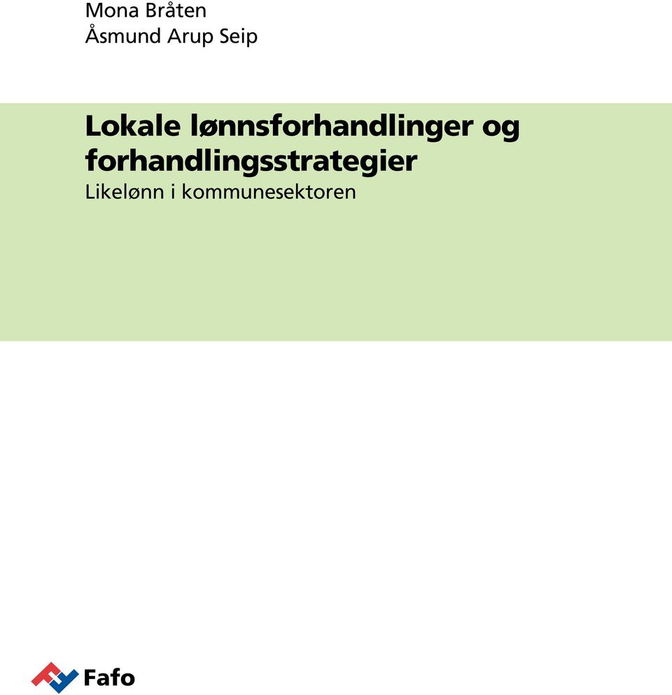 lønnsforhandlinger og