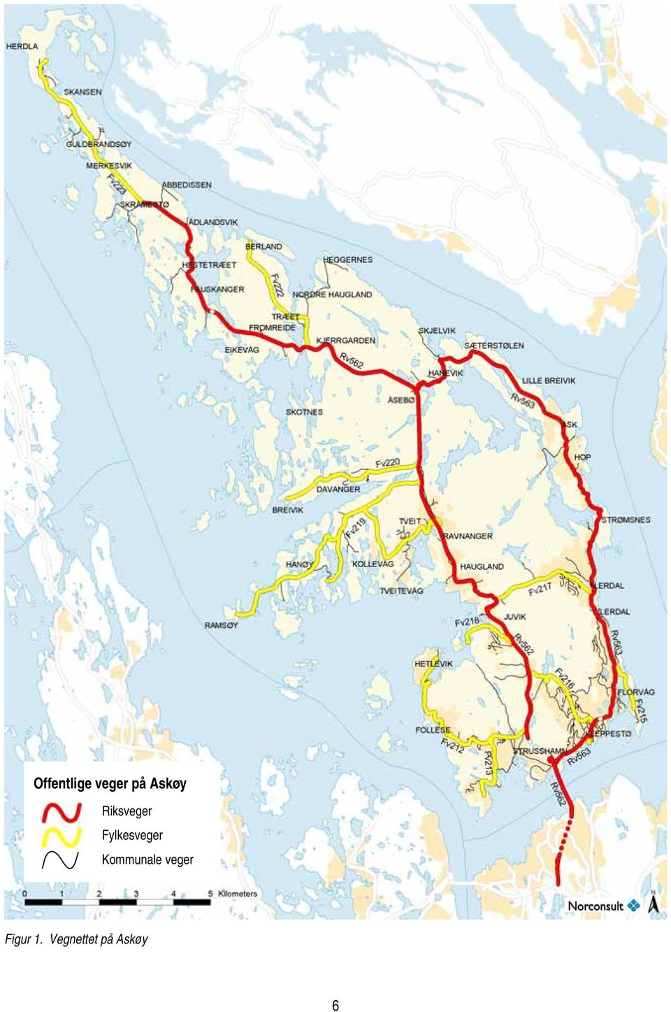 Fylkesveger Kommunale