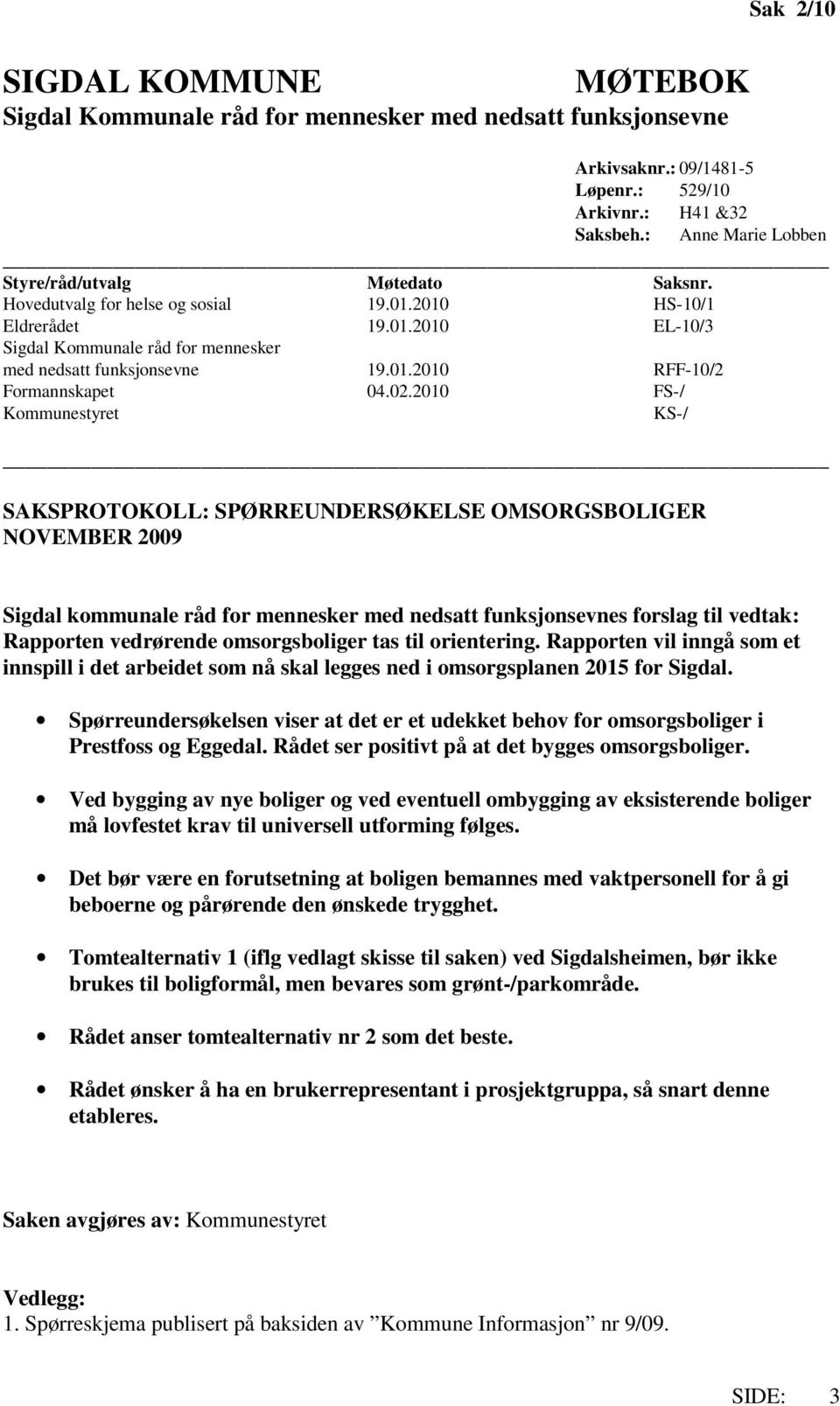 01.2010 RFF-10/2 Formannskapet 04.02.