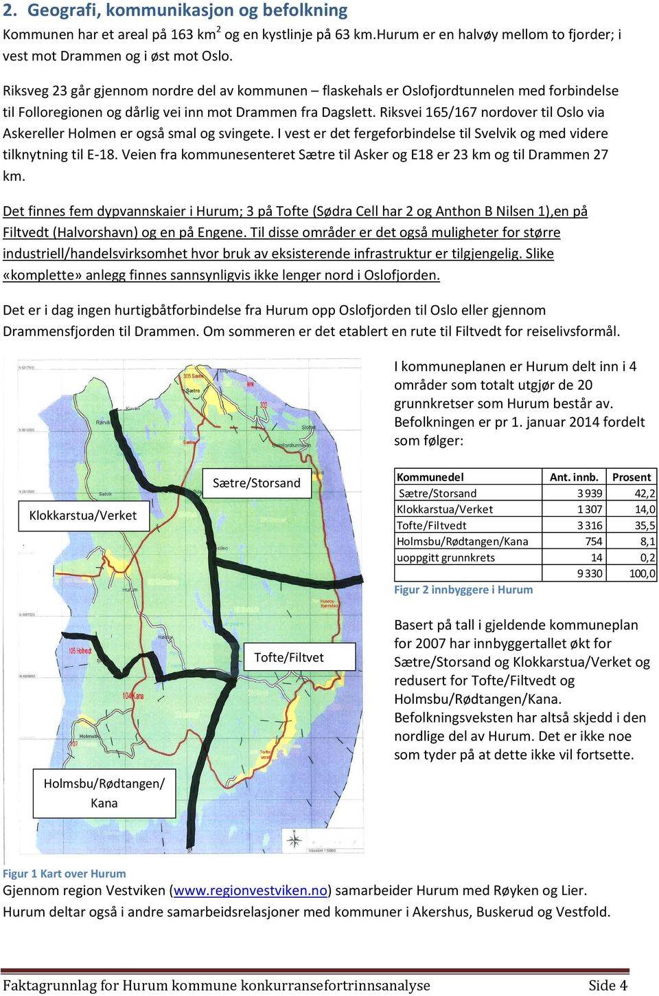 Riksvei 165/167 nordover til Oslo via Askereller Holmen er også smal og svingete. I vest er det fergeforbindelse til Svelvik og med videre tilknytning til E-18.