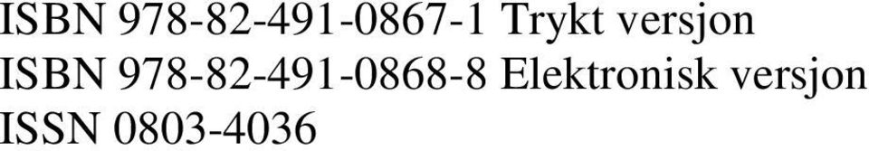 978-82-491-0868-8