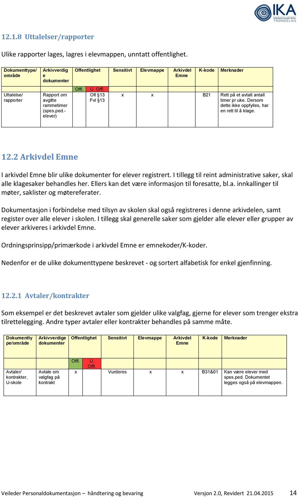 I tillegg til reint administrative saker, skal alle klagesaker behandles her. Ellers kan det være informasjon til foresatte, bl.a. innkallinger til møter, saklister og møtereferater.