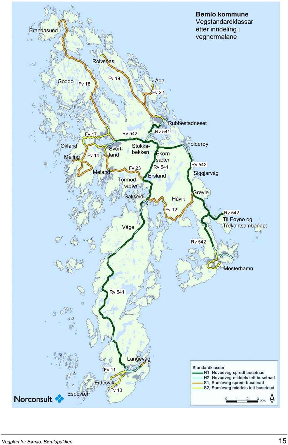 Svortland Tormodsæter Ersland Rubbestadneset Håvik Folderøy Siggjarvåg Grøvle Våge Fv 12 Til