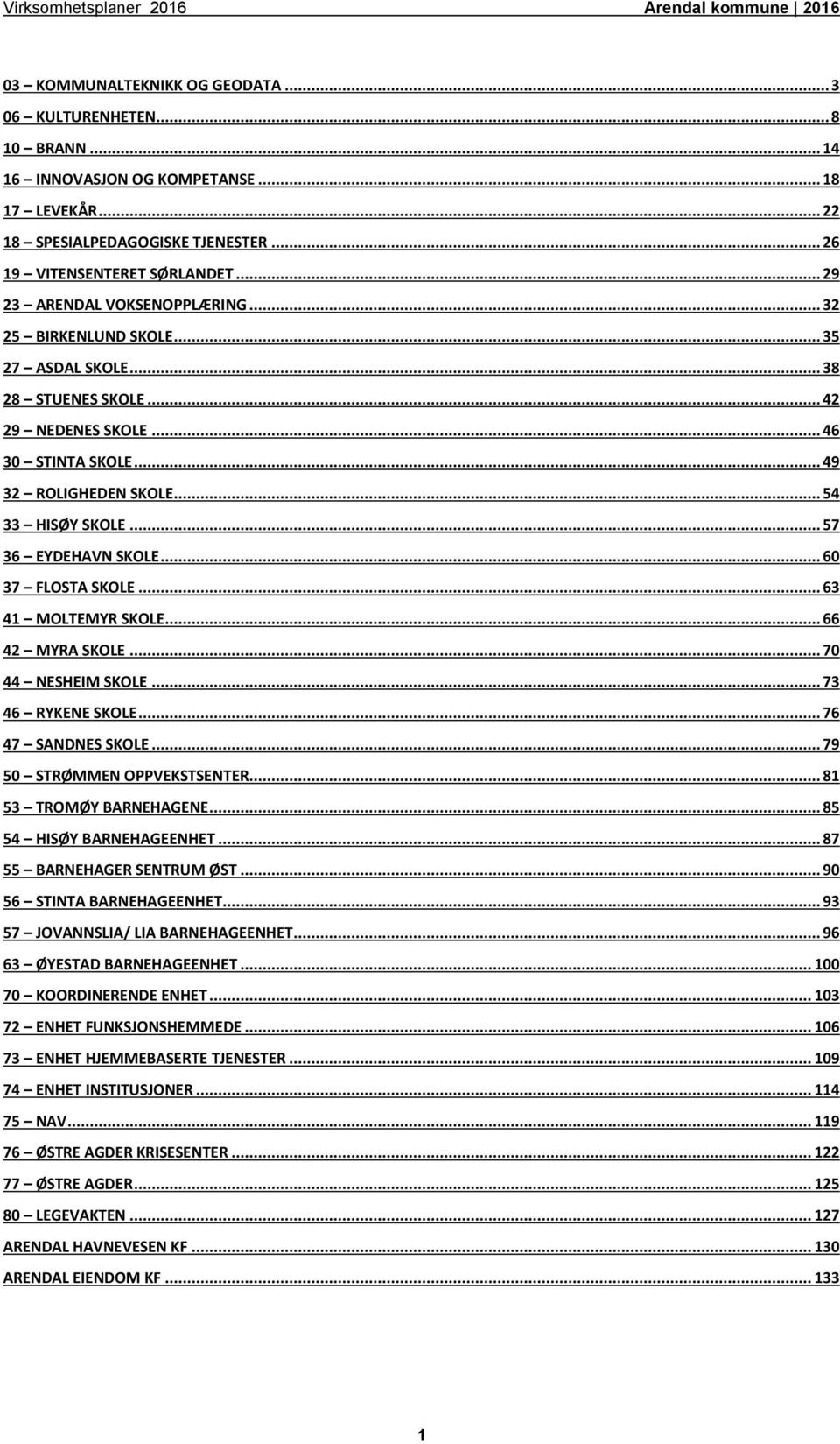 .. 57 36 EYDEHAVN SKOLE... 60 37 FLOSTA SKOLE... 63 41 MOLTEMYR SKOLE... 66 42 MYRA SKOLE... 70 44 NESHEIM SKOLE... 73 46 RYKENE SKOLE... 76 47 SANDNES SKOLE... 79 50 STRØMMEN OPPVEKSTSENTER.