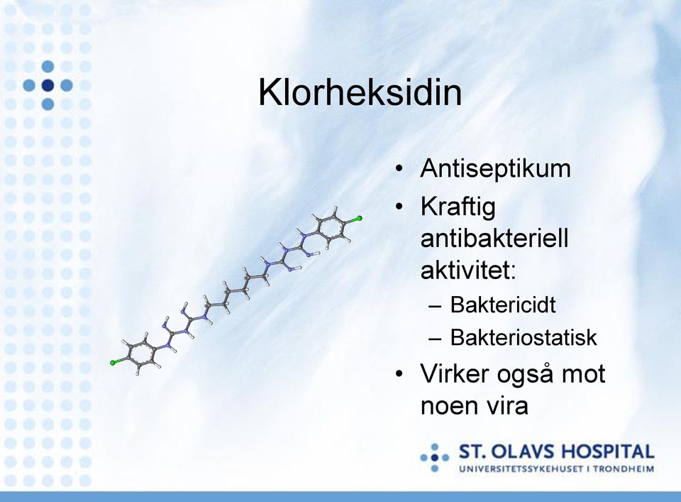 aktivitet: Baktericidt