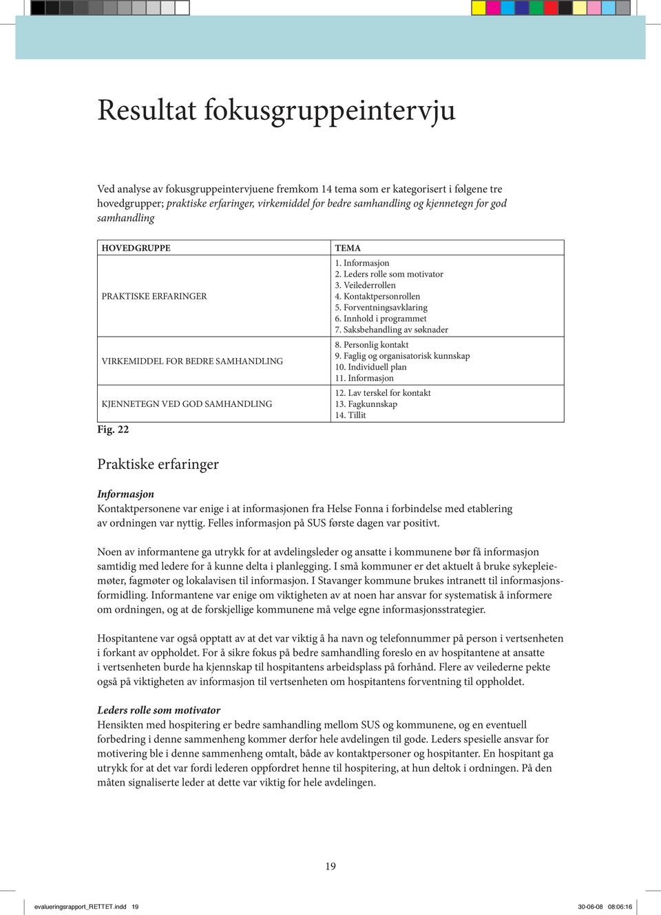 Kontaktpersonrollen 5. Forventningsavklaring. Innhold i programmet 7. Saksbehandling av søknader. Personlig kontakt 9. Faglig og organisatorisk kunnskap. Individuell plan 11. Informasjon 1.