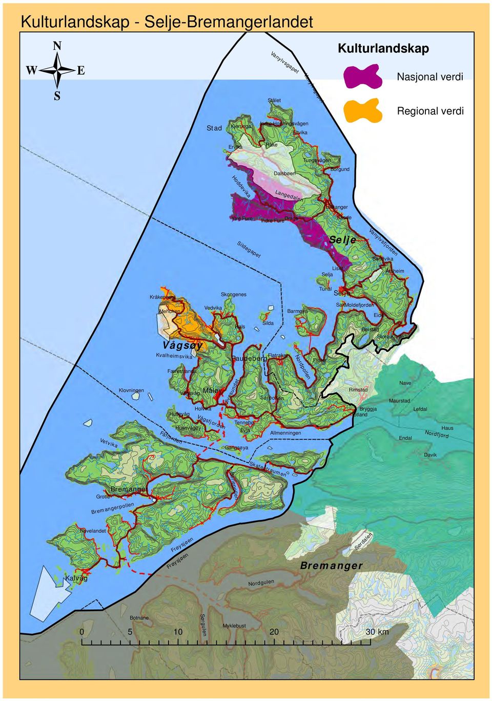 verdi Stad Kjerringa Skongenes