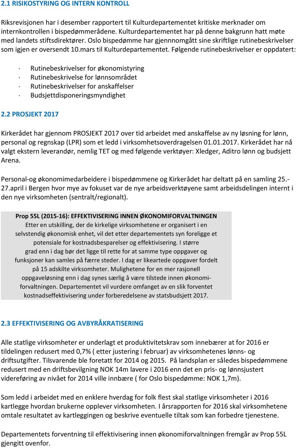 mars til Kulturdepartementet.