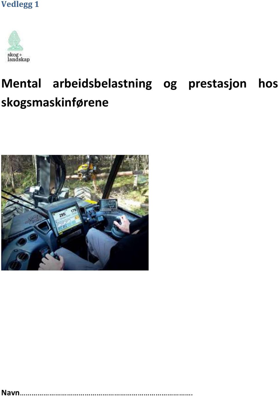 og prestasjon hos