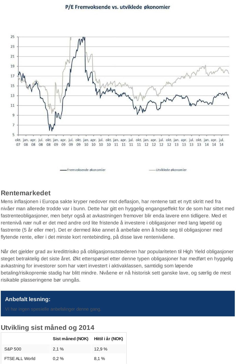 Med et rentenivå nær null er det med andre ord lite fristende å investere i obligasjoner med lang løpetid og fastrente (5 år eller mer).