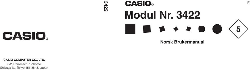 CASIO COMPUTER CO., LTD.