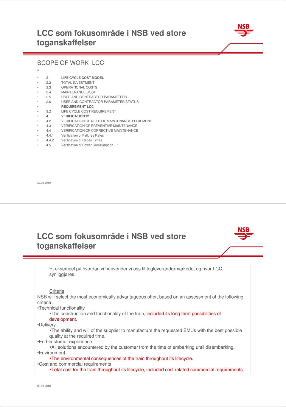 4 VERIFICATION OF CORRECTIVE MAINTENANCE 4.4.1 Verification of Failures Rates 4.4.2 Verification of Repair Times 4.