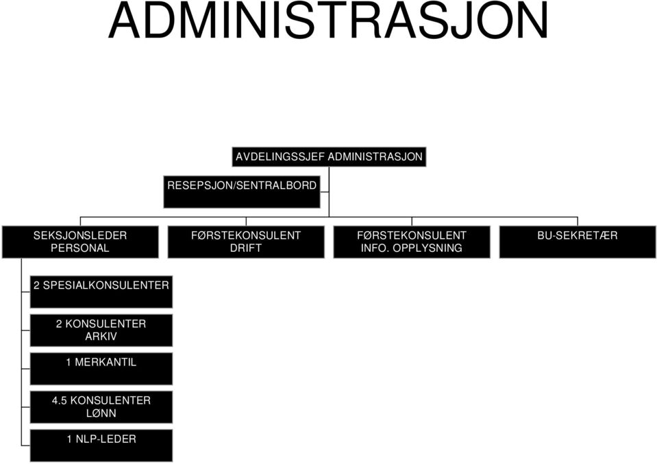 DRIFT FØRSTEKONSULENT INFO.