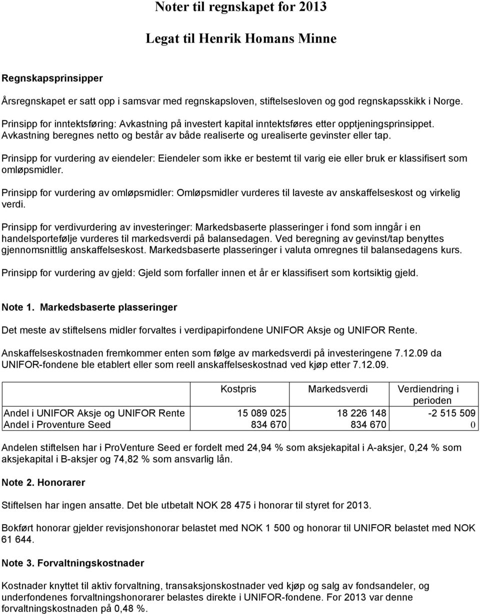 Prinsipp for vurdering av eiendeler: Eiendeler som ikke er bestemt til varig eie eller bruk er klassifisert som omløpsmidler.