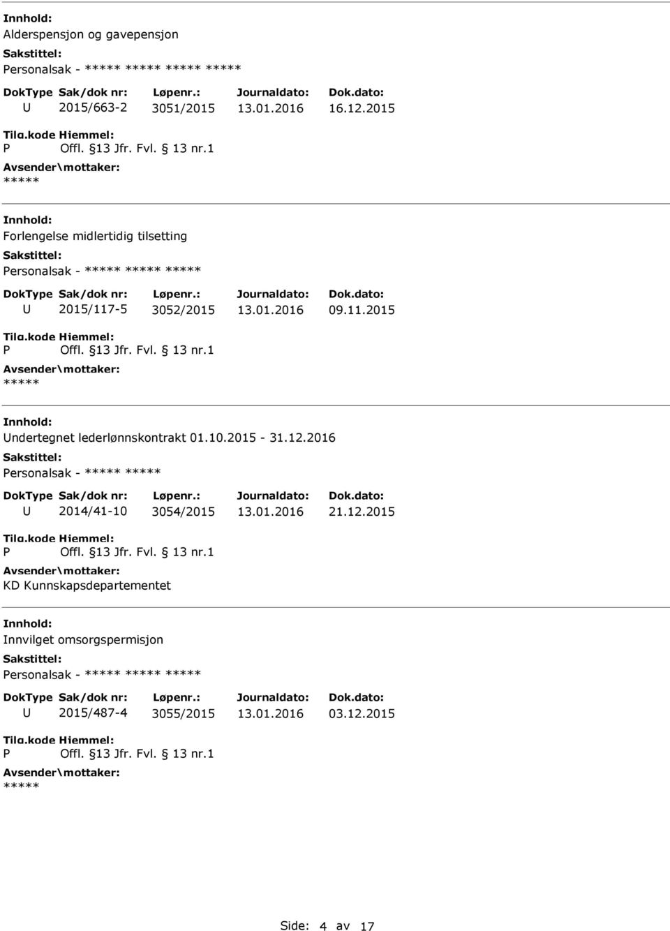 -5 3052/2015 09.11.2015 ndertegnet lederlønnskontrakt 01.10.2015-31.12.