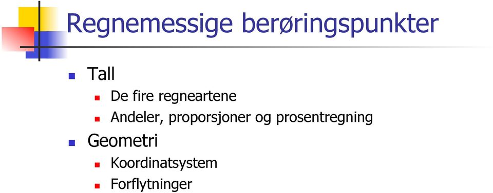 proporsjoner og prosentregning