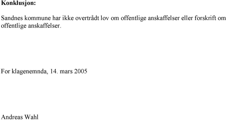 eller forskrift om offentlige