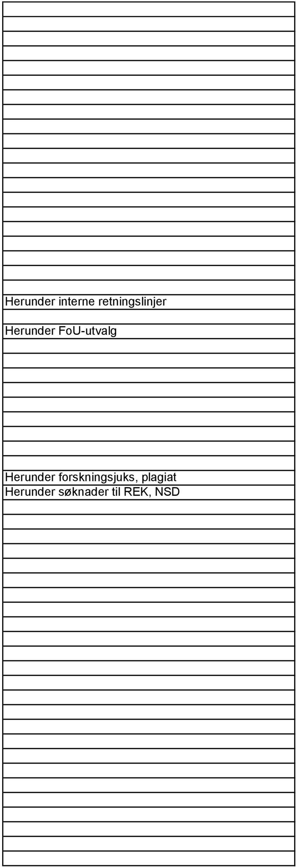 FoU-utvalg Herunder