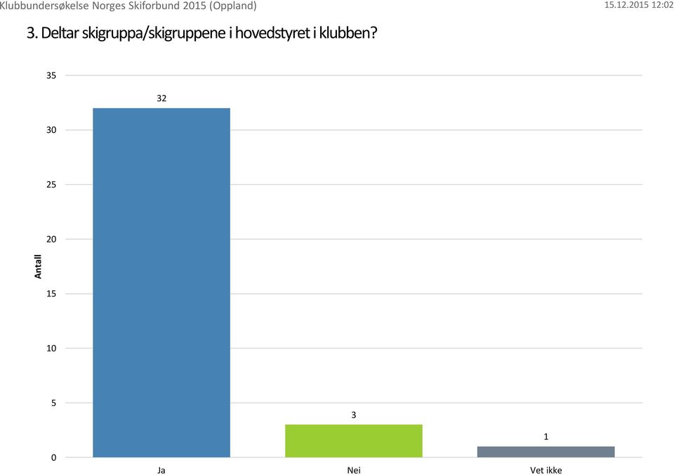 Deltar skigruppa/skigruppene i