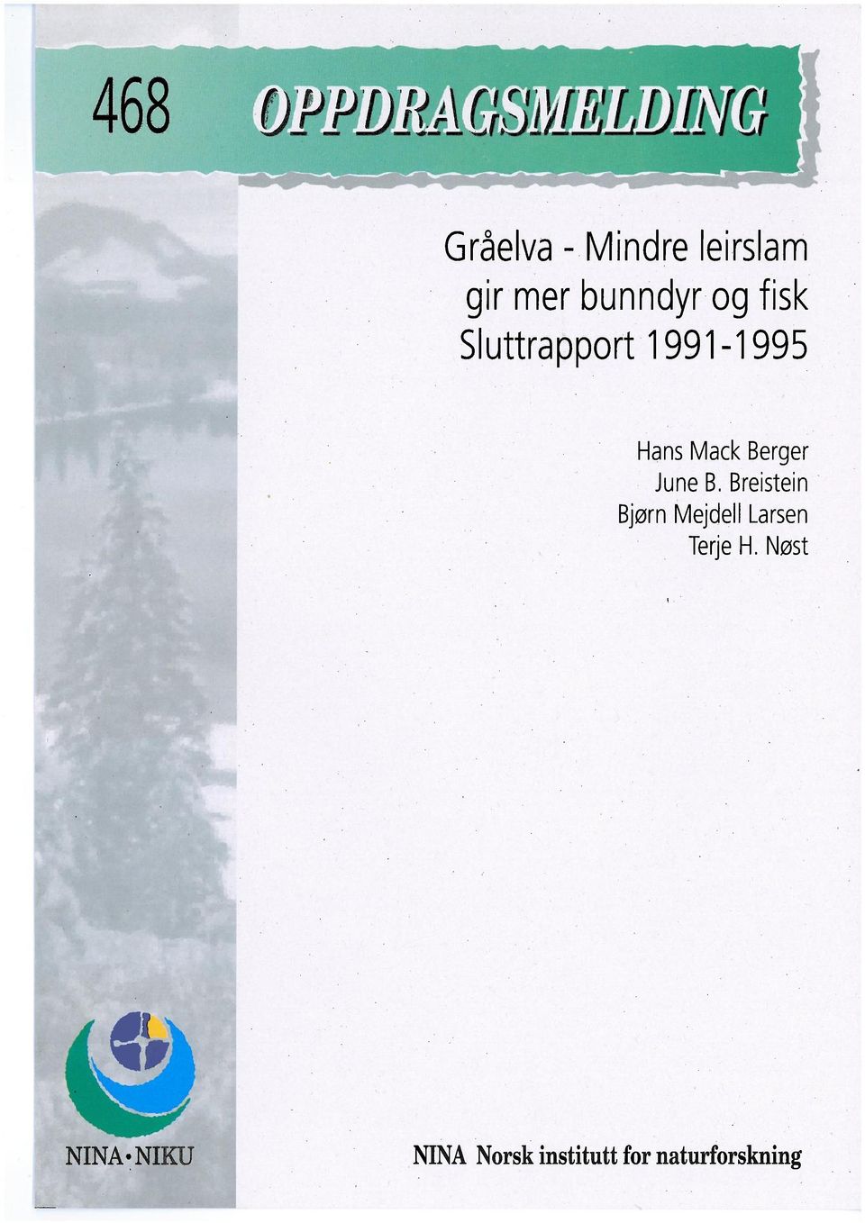 fisk Sluttrapport 1991-1995 Hans Mack Berger June B.