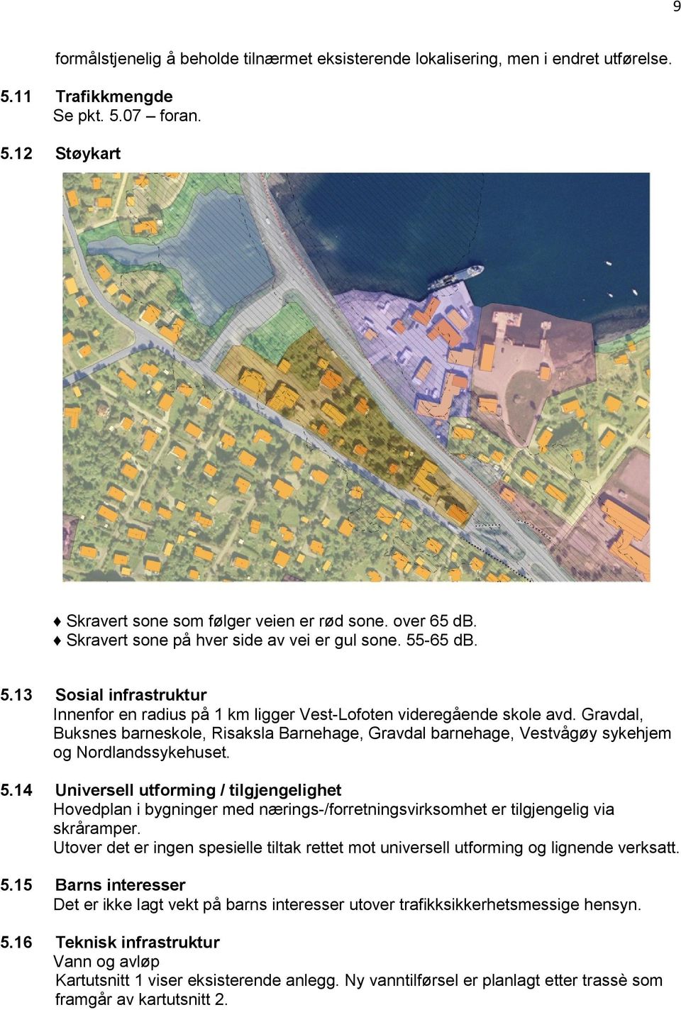Gravdal, Buksnes barneskole, Risaksla Barnehage, Gravdal barnehage, Vestvågøy sykehjem og Nordlandssykehuset. 5.