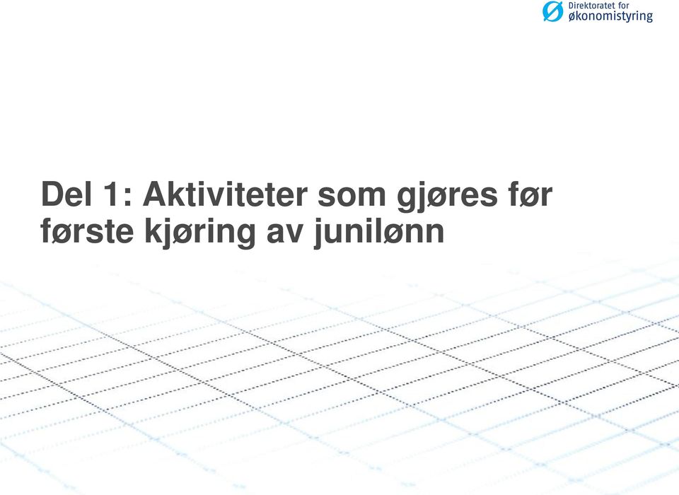 som gjøres før