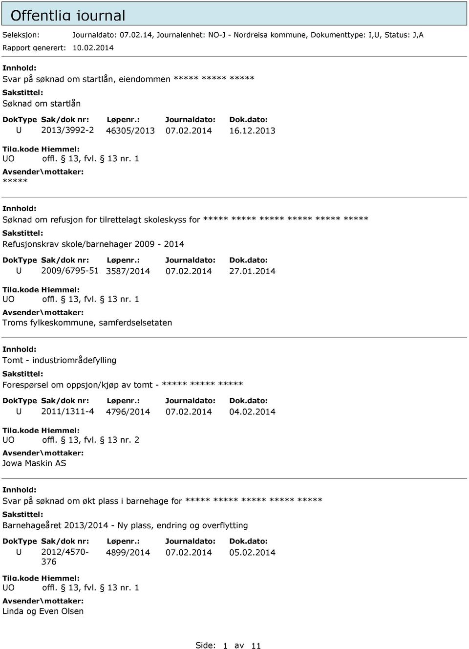 13, fvl. 13 nr. 2 Jowa Maskin AS 04.02.