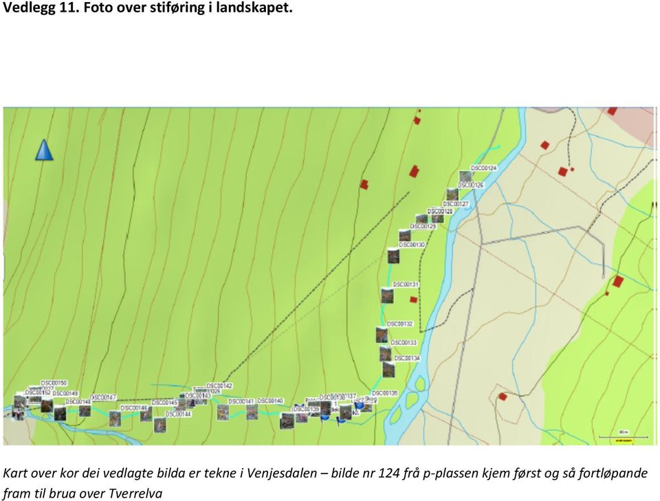 Venjesdalen bilde nr 124 frå p-plassen kjem