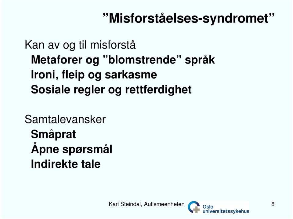 fleip og sarkasme Sosiale regler og