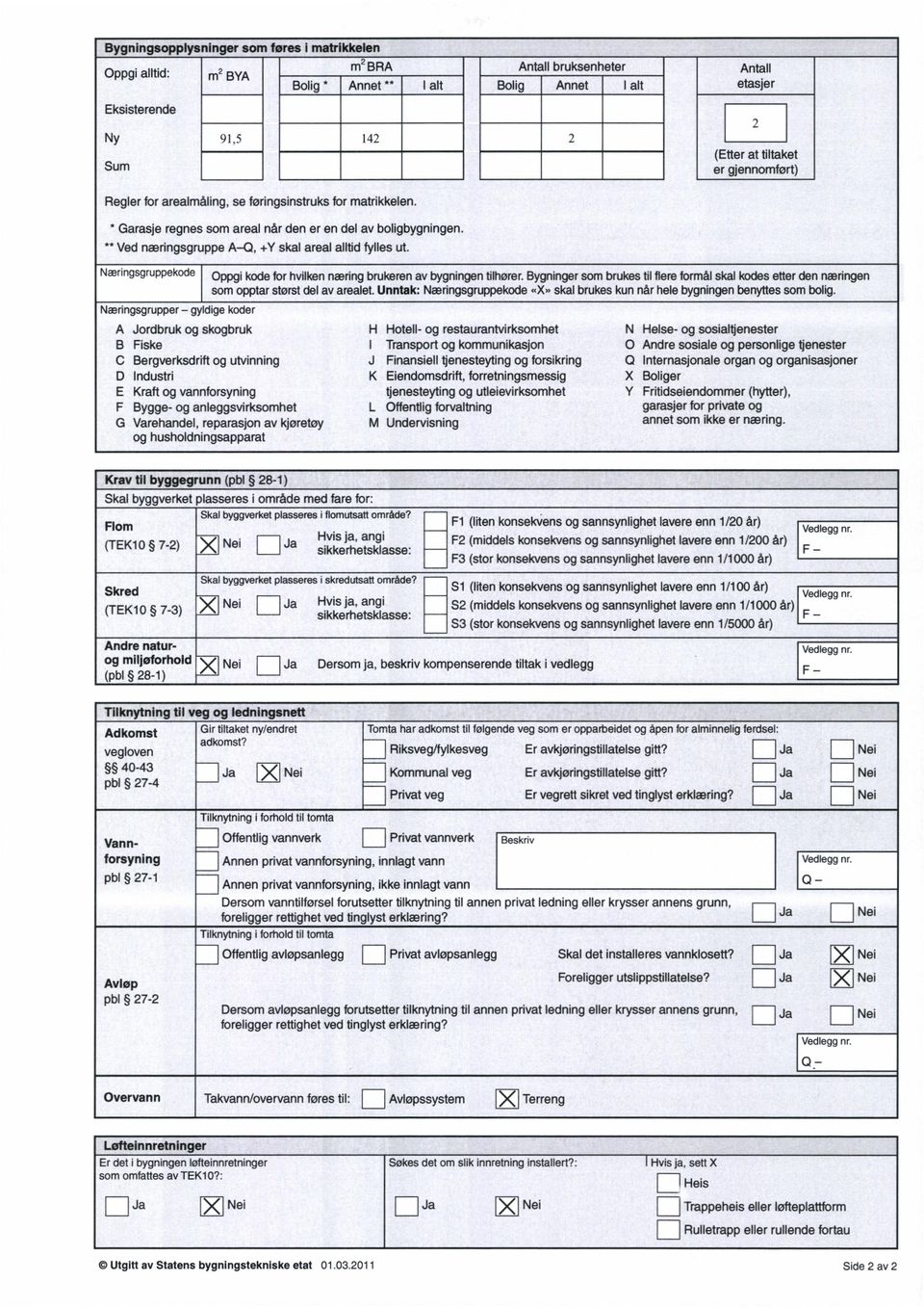 Næringsgruppekode - Næringsgrupper Oppgikodefor hvilkennæringbrukerenav bygningentilhører.bygningersom brukestil fiereformålskal kodesetter den næringen somopptarstørstdel av arealet.