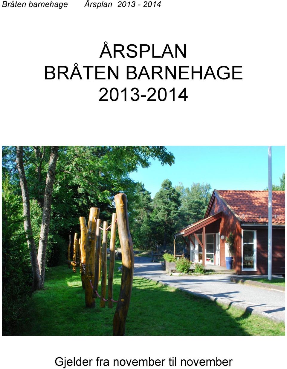 BARNEHAGE 2013-2014