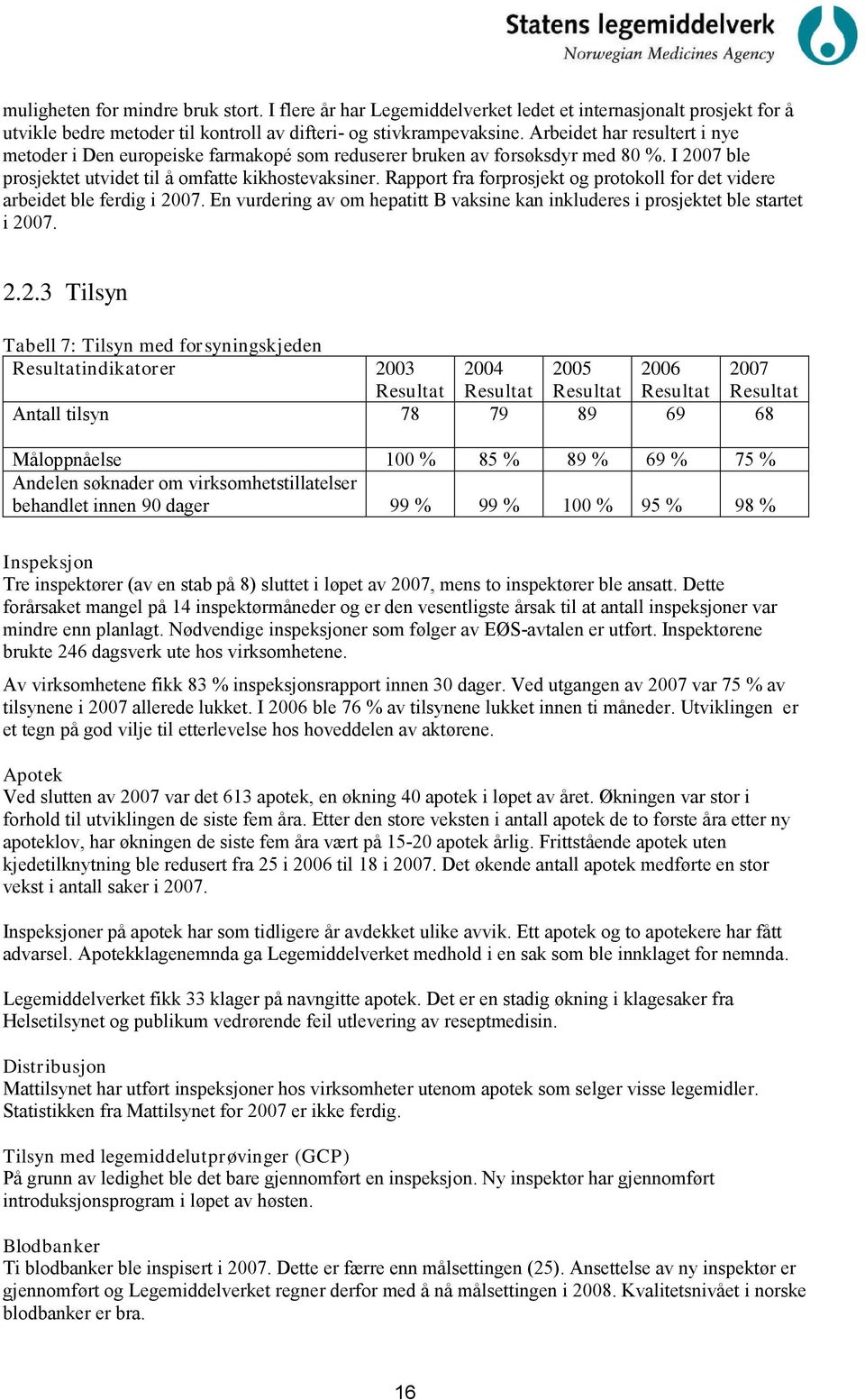 Rapport fra forprosjekt og protokoll for det videre arbeidet ble ferdig i 20