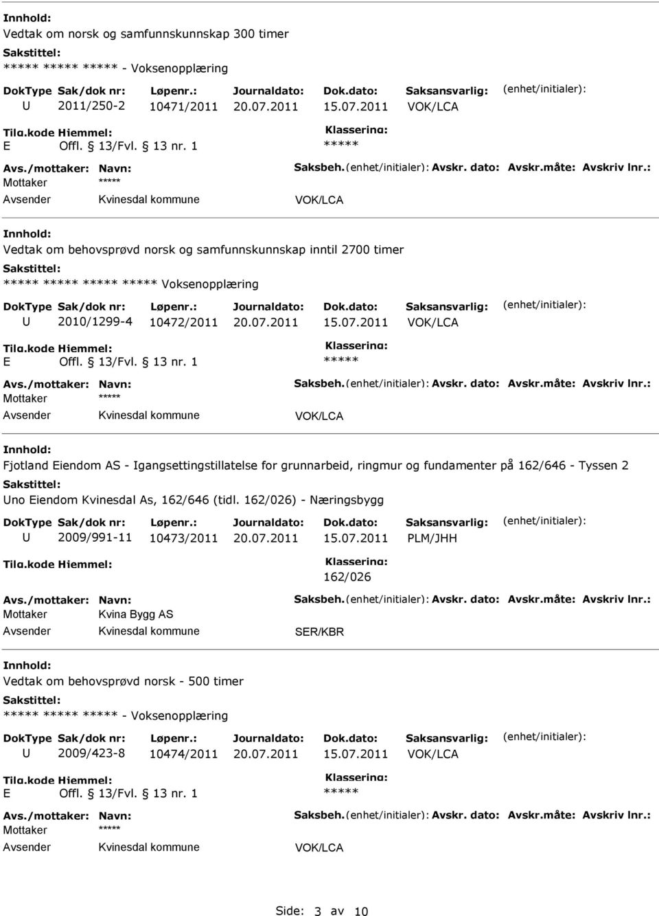 fundamenter på 162/646 - Tyssen 2 no iendom Kvinesdal As, 162/646 (tidl.